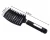 Import Amazon Hot Custom LOGO Curved Vent Detangling Wave Brush Boar Bristle Hair Brush with nylon bristle from China