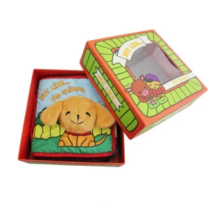 Amazon hot sale Cloth Book Baby Education Cloth Book, fabric book, soft book