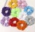 Import Amazon hot sale LED bright flash color satin fabric bling bling hair scrunchies hair tie hair bands from China