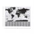 Import AmazonBasics Custom Black Scratch Off Poster of The World Map with Scratcher and Tracking Accessories from China
