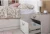 Ameli Ar-Deco Style Modern White Furniture Bedroom Set
