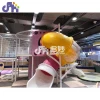 Amusement kids slide home gym equipment manufacturer new design soft play durable indoor playground