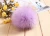 Import Animal fox faux fur ball fake fluffy fur pom pom keychain bag charm fur from China