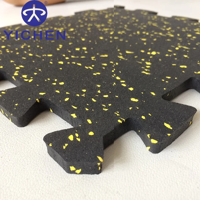 anti slip non-toxic gym rubber floor mat tile