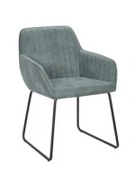 Antique Industrial Style Used Iron Chair Restaurant Metal Dining Chair Powder Coat Black Dining Room Chair Design