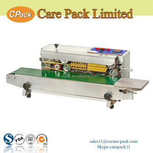 Buy Automatic Continuous Plastic Bag Sealing Machine Heat Sealer from ...