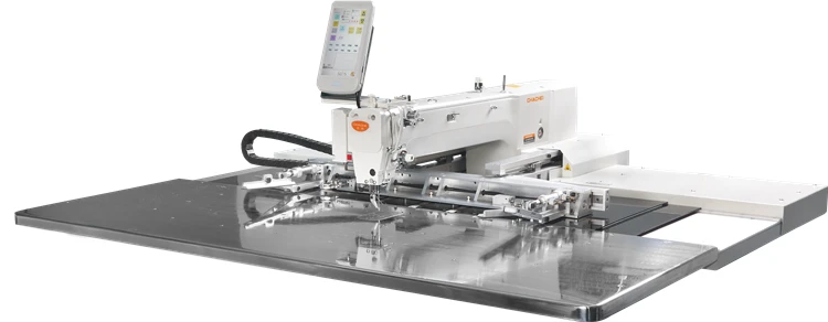 Automatic lock stitch computer pattern industrial sewing machine for garment