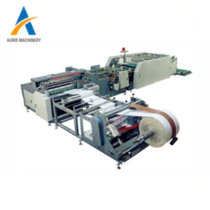 Automatic PP woven roll cutting sealing machine PP woven bag sewing machine
