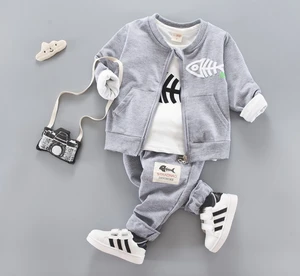 Baby clothes 2017 high quality kids clothes 100% cotton baby boys clothing sets