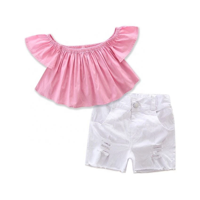 Baby Girls Clothing Sets Clothes Kids Girls Summer Clothing Set Children Fashion Girls Summer Suits Tops+Jeans 3pieces Outfits