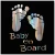 Import Baby On Board Decorative Vinyl Transfer Decal Window Car Stickers from China