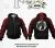 Import Baisheng In Stock New fashion Embroidered print Casual Zip Up Hooded Fleece hoodies Men Jacket from China