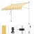 Import Balcony Manual Awning -Patio Clamp Awning Gazebo Canopy Complete with Fittings and Winder Handle (2.5 x 1.2m, Mult from China