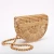 Import Bamboo Bag  with Flap Cover and Wooden Bead Belt from China
