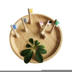 Bamboo Head Teeth Cleaning 4pcs Bamboo Electric Toothbrush Heads - Biodegradable