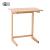 Bamboo Sofa Side Table TV Tray Couch Coffee Snack End Table Bed Side Table Notebook Tablet Beside Bed Sofa Portable Workstation
