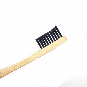 Bamboo Toothbrush Natural Eco-friendly Material Small Head Round