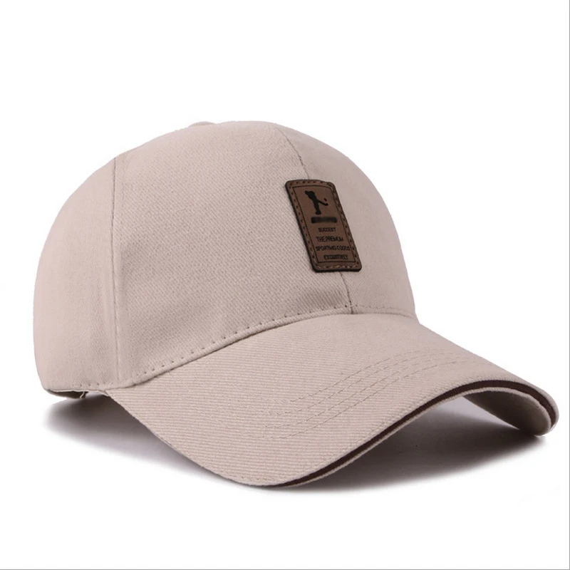 Baseball Cap Men&#x27;s Adjustable Cap Casual leisure hats Solid Color Fashion Snap back Summer Fall hat