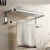 Import Bathroom Hang Towel Rack with Chrome Plating Brass Bathroom Towel Shelf from China