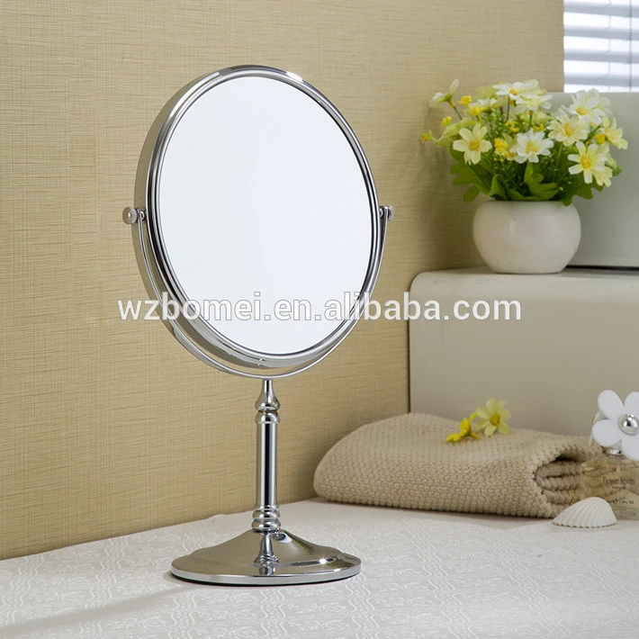 Bathroom hotel led lighted vanity makeup mirror for beauty salon