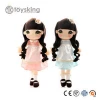 Beautiful Stuffed Girl Rag Doll with Fashion Clothing and Long Hair for Wholesale