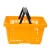 Import Best price colorful large supermarket plastic shopping basket model G1025 from China