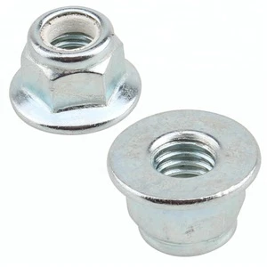 Best Selling Carbon Steel Hex cap flange nut,types wheel nylon lock nut