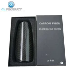 Best Selling Football Carbon Fiber Shin Guards Soccer Shin Guards High Quality