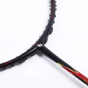 Best Tension Medium Flex carbon racket badminton