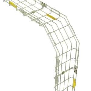 Bestray Vietnam Factory Cable Tray 90 Degree Vertical Elbow 105mm Height 304 Inox Steel Wire Mesh Cable Holder Trunking Metal