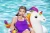 Import Bestway 36159 Fantasy Unicorn swim rings inflatable water float  pool ring from China