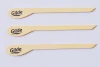 Bevelled bamboo fork High quality hot sale Clean and hygienic bamboo bevelled bamboo stick