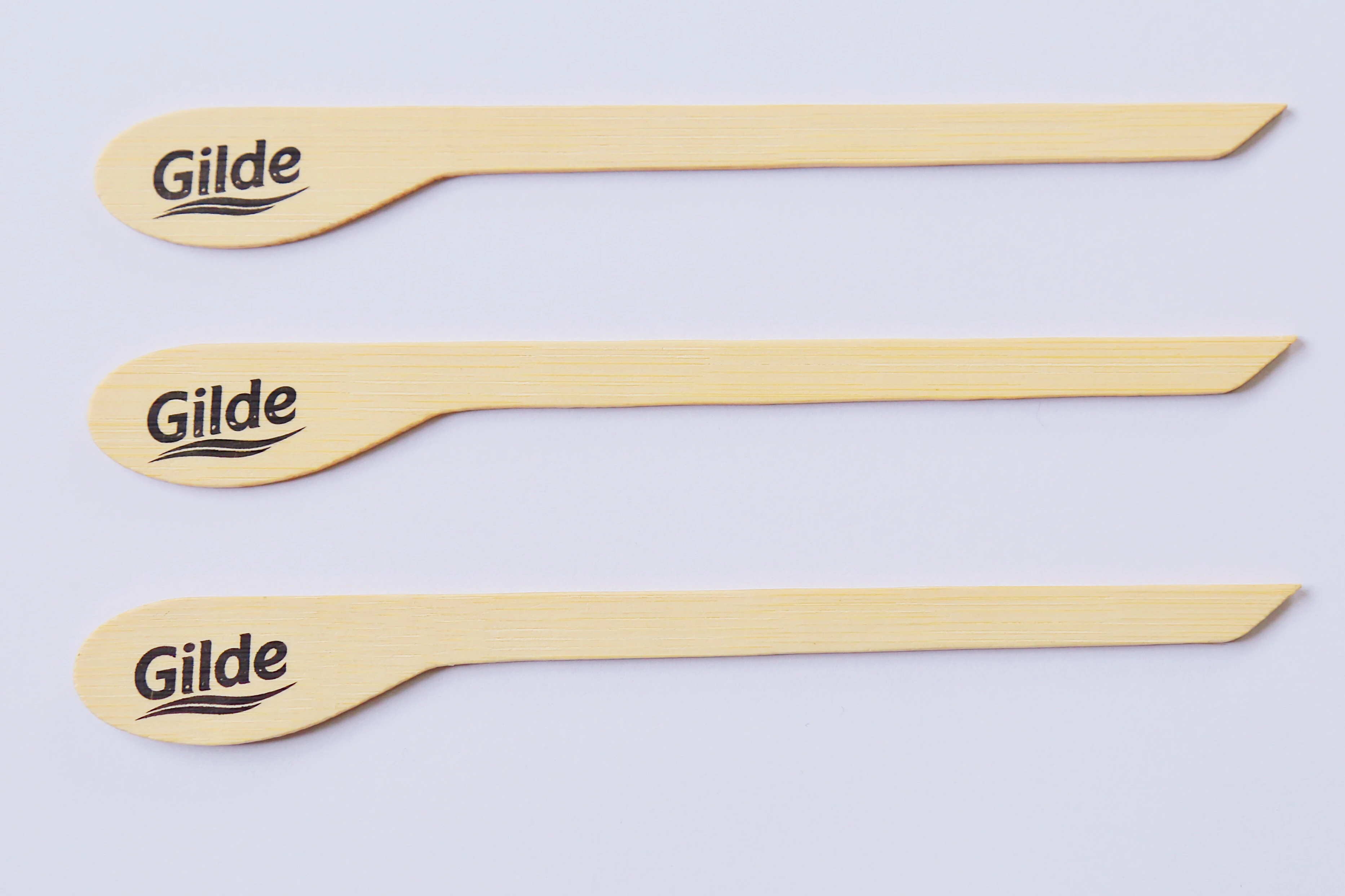 Bevelled bamboo fork High quality hot sale Clean and hygienic bamboo bevelled bamboo stick
