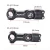 Import bicycle 25.4/31.8 mountain folding bike handle bar aluminum alloy parts accessories bicycle handlebar Stem from China