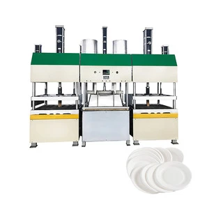 Biodegradable Fiber Pulp Molding Machine For Box Bowl Plate Tray Products