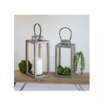 Black metal lantern for sale