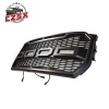 Black Net Front Grill Grille For F150 15-17 Gloss black grille