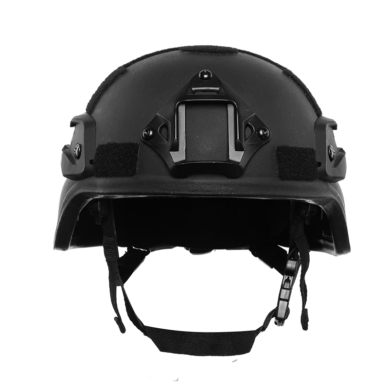 BLACK NIJ IIIA Aramid PE Military Army Ballistic MICH Bulletproof Helmet