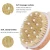 Import Boar Bristle CelluliteWooden Exfoliating Bath Shower Brush Round Natural Bathing Dry Body Scrub Brushes with Massage Nodules from China