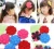 Import Bow Shape Hair Bang Post Seamless Lace Hair Fringe Stick with pearls from China