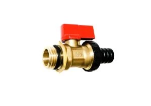 Brass ball valve drain cock