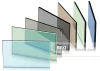 Bronze Dark Blue Green Grey Euro Gray Black Pink Golden Clear Silver Tinted Colored Stained Reflective Sheet Float Glass