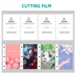 built-in screen wifi connection mobile phone tpu screen protector skin sticker digital lens cutter die cutting machine