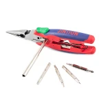 Camping Multifunction Pliers Hand Tools With Adjust The Rotary Rod Device Long Nose Pliers