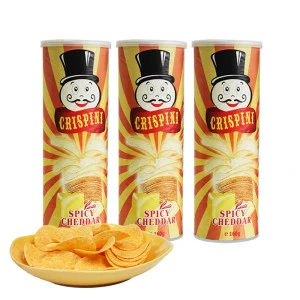 Canned potato chips Halal snacks