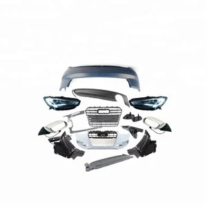 Car aluminum front grille for Audi A8 D3 2005 - 2009 4E0853651AL / 4E0 853 651 AL