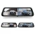 Import Car bsd bsm radar parking track Display dual camera rearview mirror car dvr hd 1080P from China