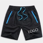 Casual mens beach shorts seaside vacation quick-drying shorts summer surfing swimming shorts can be customized