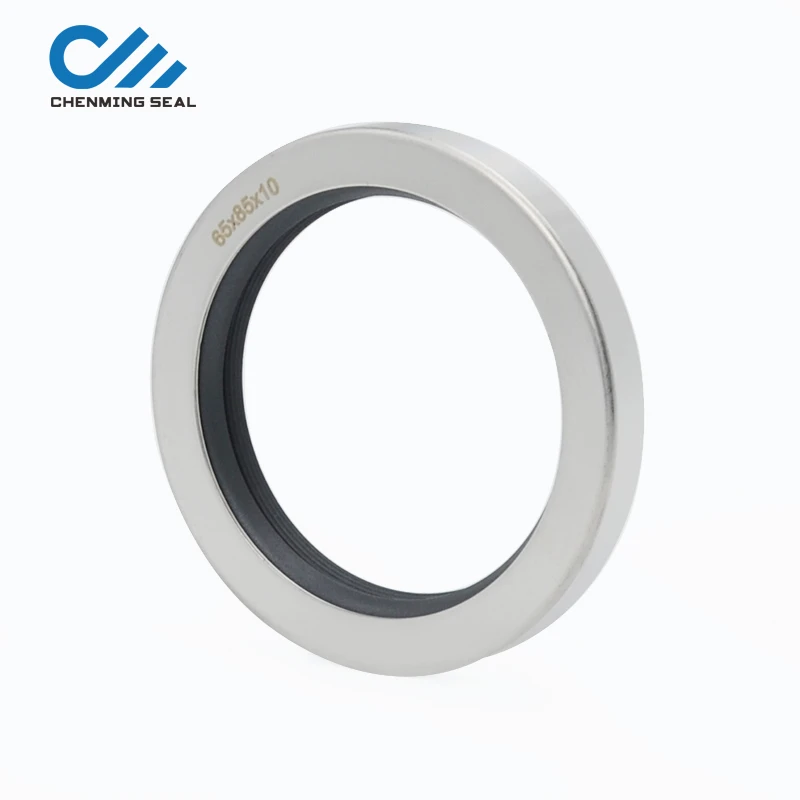 CDL 65*85*10 Dual  Lip PTFE Oil Seal  Rotary Shaft Seal With Stainless Steel Housing