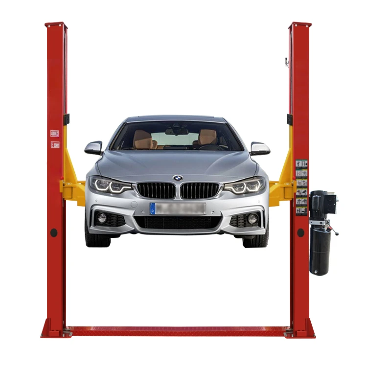 CE approved portable two post hydraulic car lifts for car wash 4 tons